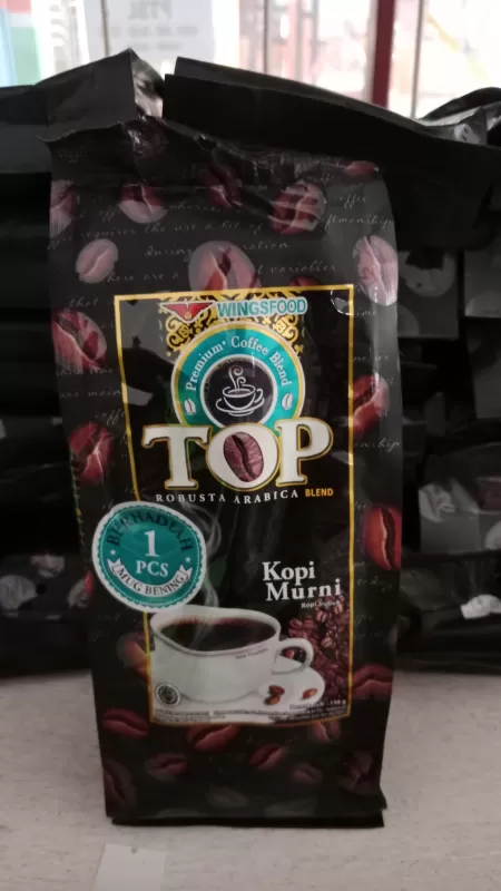 Kopi hitam Top 158 gr